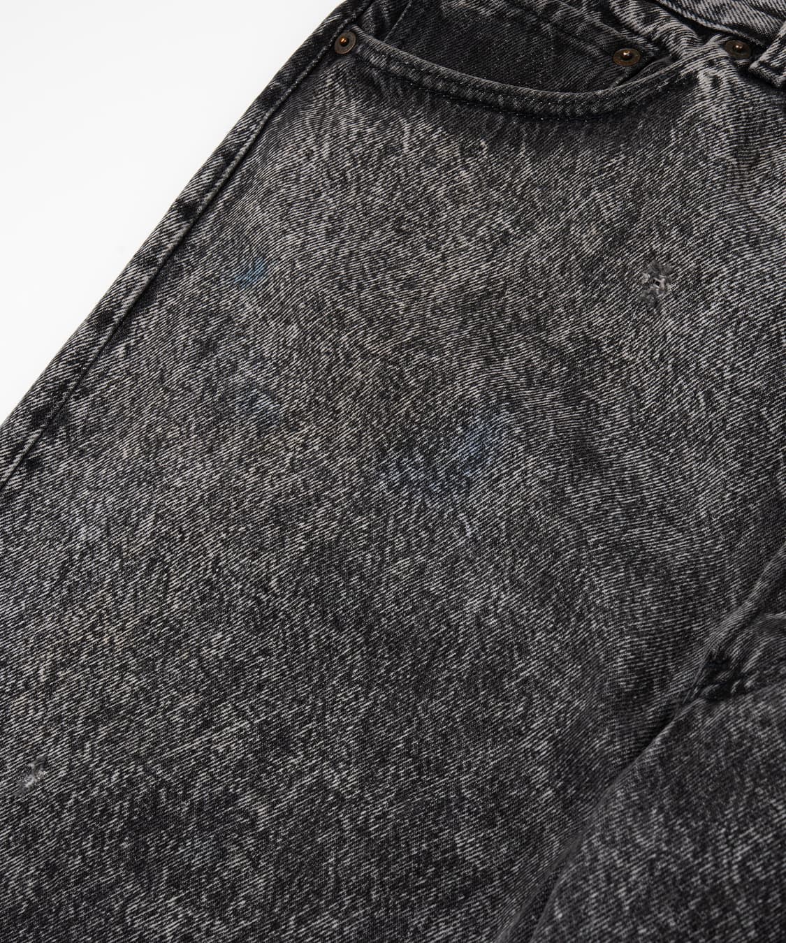 90's 리바이스 501 USA Made 워시드블랙 상품이미지9