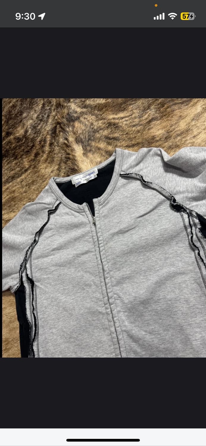 꼼데가르송 셔츠 디컨스트 집업 상품이미지4