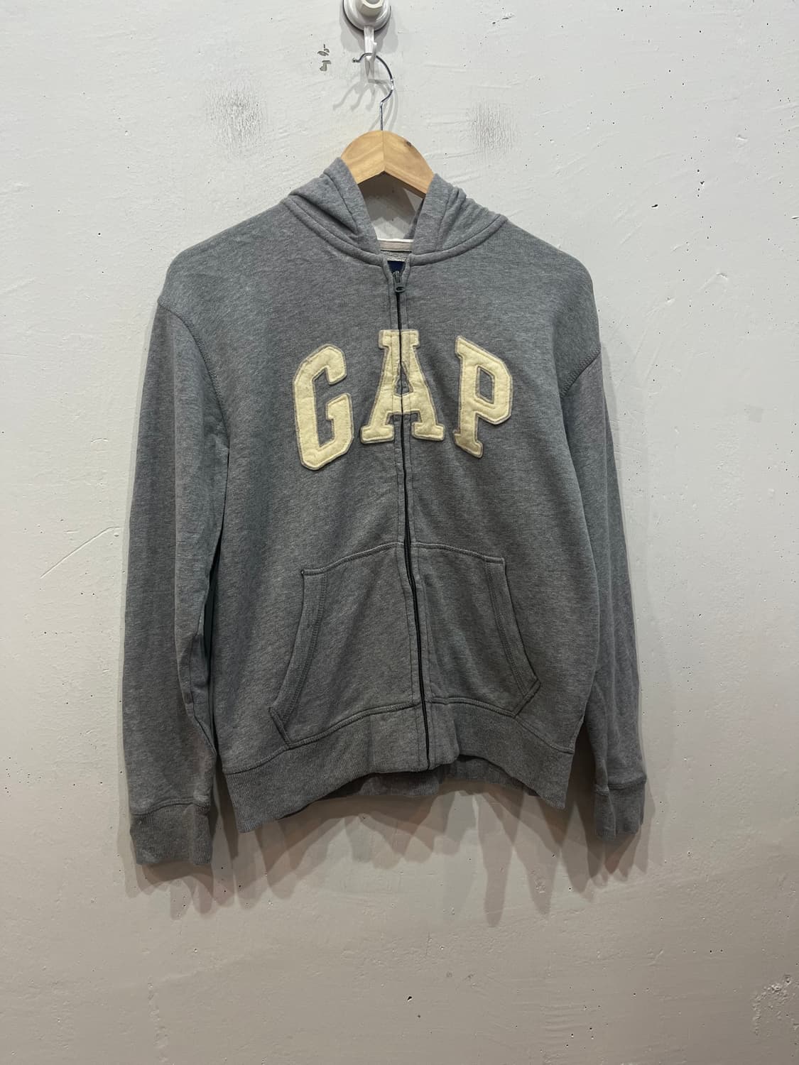 GAP 갭 후드집업 그레이 우먼즈 상품이미지1