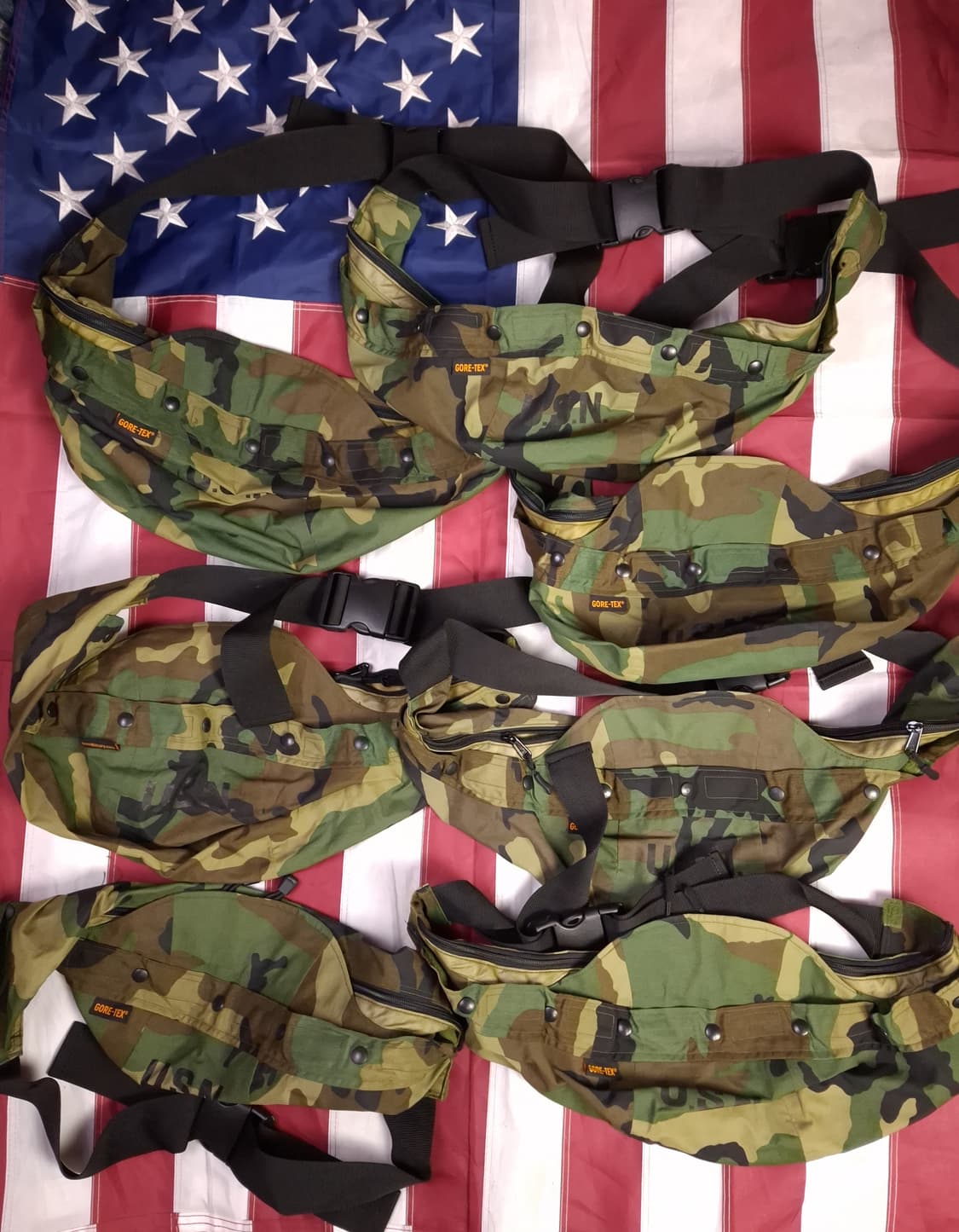 새제품 오리지날 미군 우드랜드 고어텍스 리폼 힙색 상품이미지1