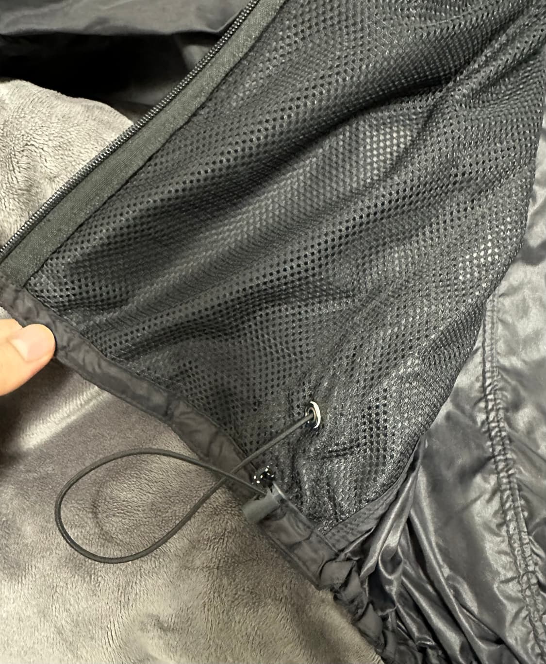 [L] 몽벨 윈드블라스트 후드 블랙 상품이미지5