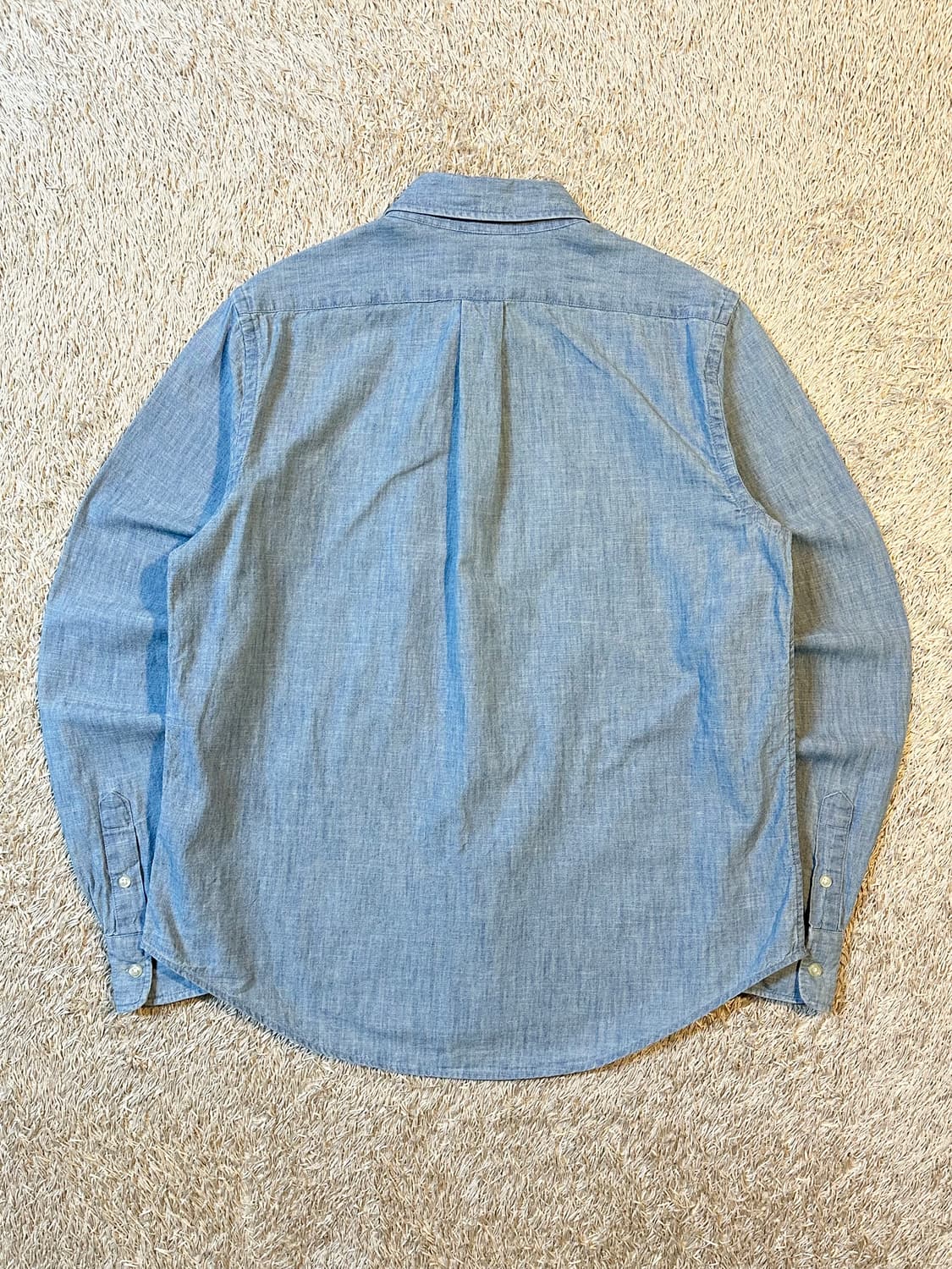 폴로 랄프로렌 신형 QR 멀티포니 샴브레이 데님셔츠 상품이미지3