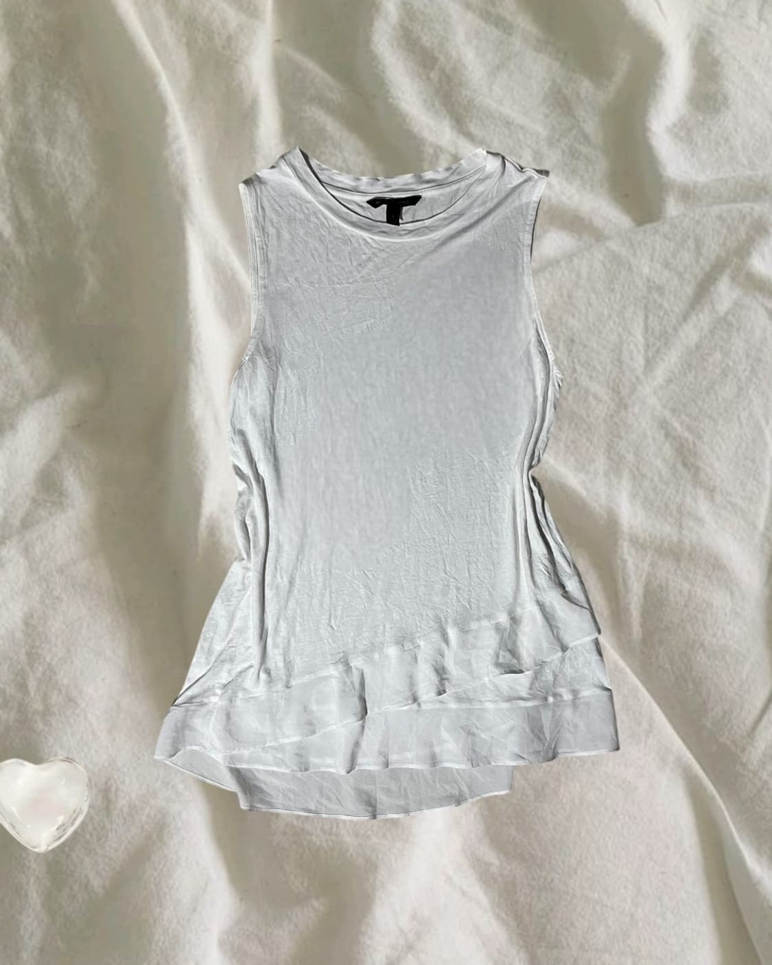 Banana Republic . 레이어드 프릴 슬리브리스 상품이미지1