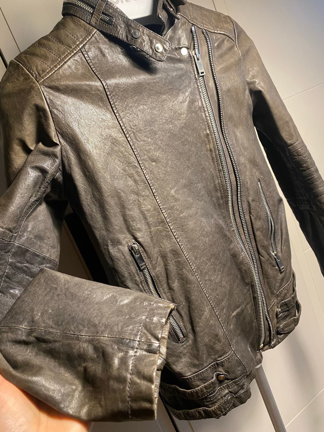 마쥬 양가죽 라이더 자켓 사이즈 1 상품이미지3