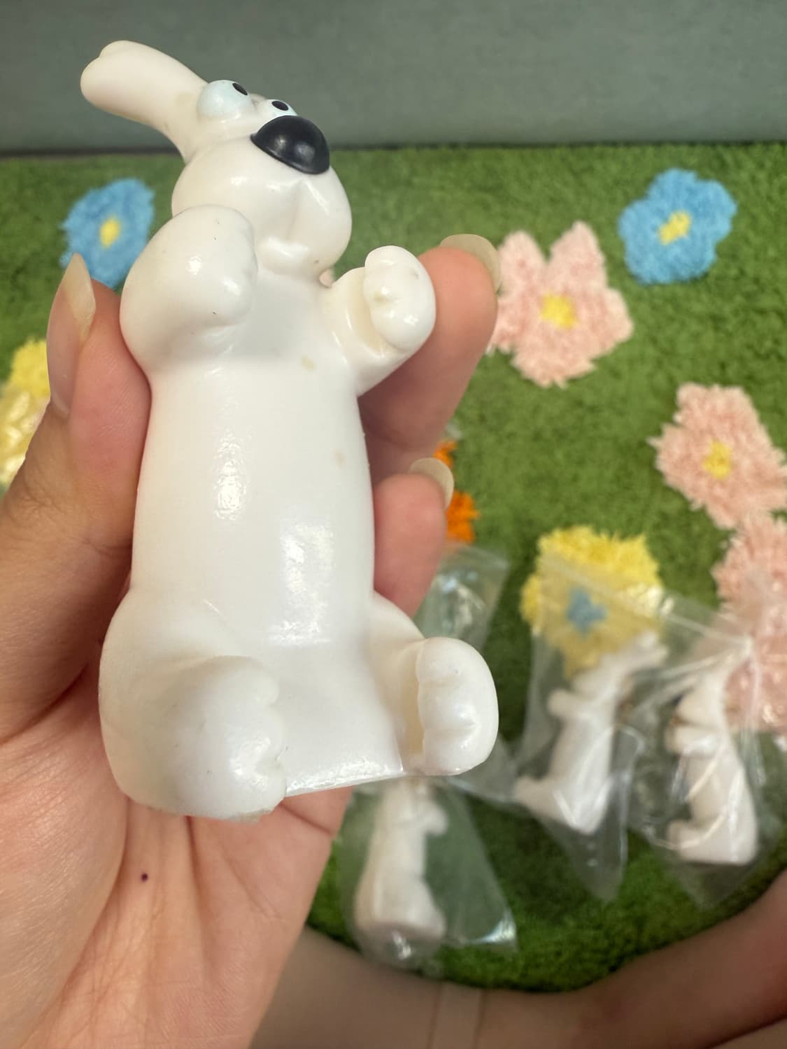 개밤티 멍청이 강아지 빈티지  키링 상품이미지5