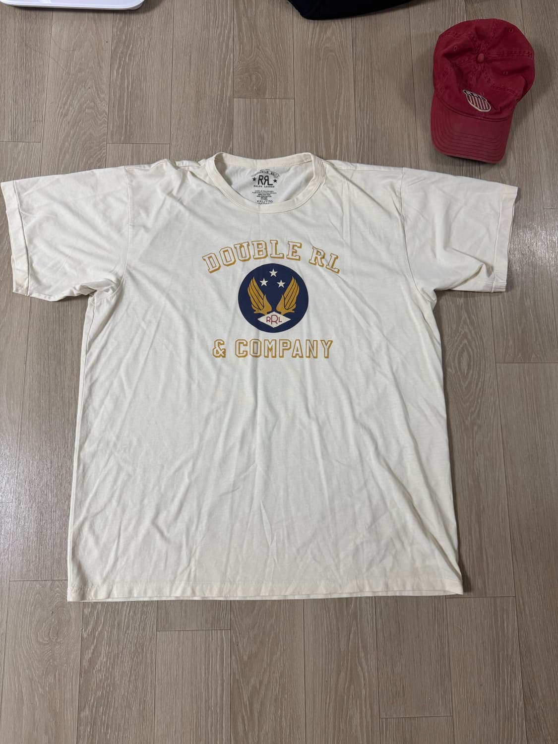 2XL 더블알엘 윙 로고 저지 티셔츠 상품이미지1