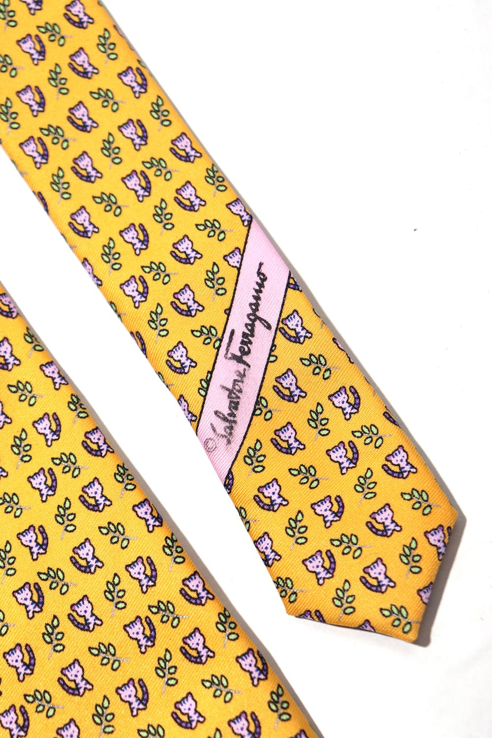 Salvatore Ferragemo 다람쥐 실크 넥타이 상품이미지6