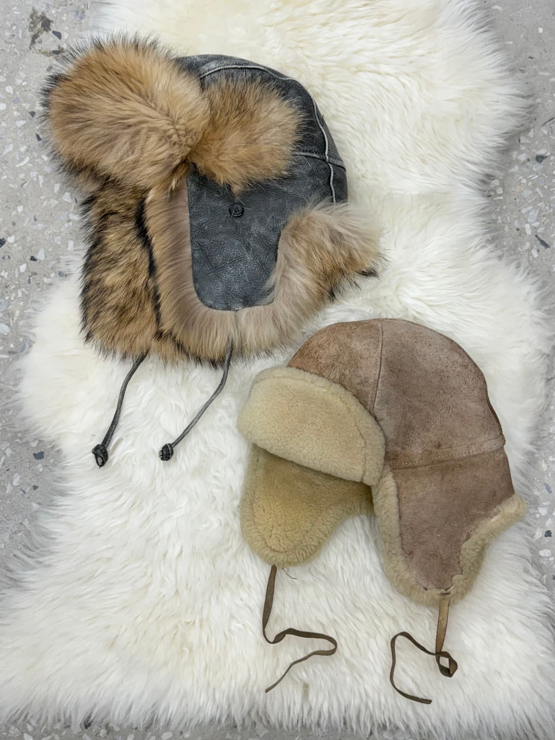 리얼 무스탕 트루퍼햇 상품이미지1