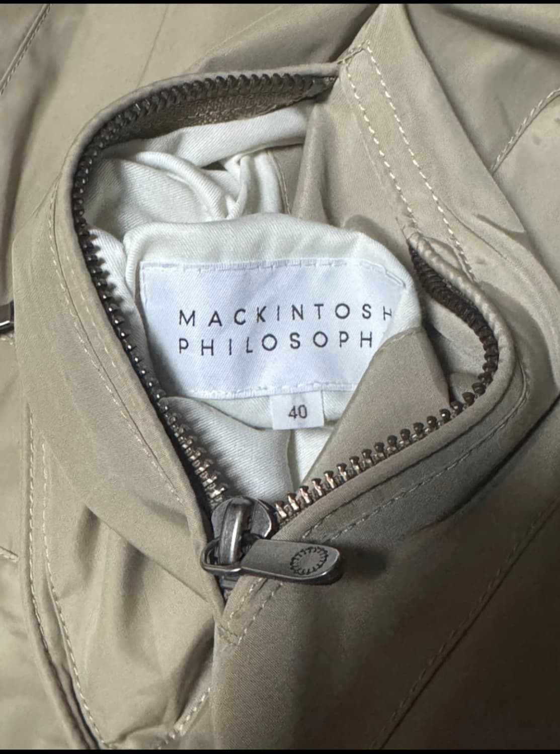 매킨토시 필로소피  해링턴자켓 상품이미지5