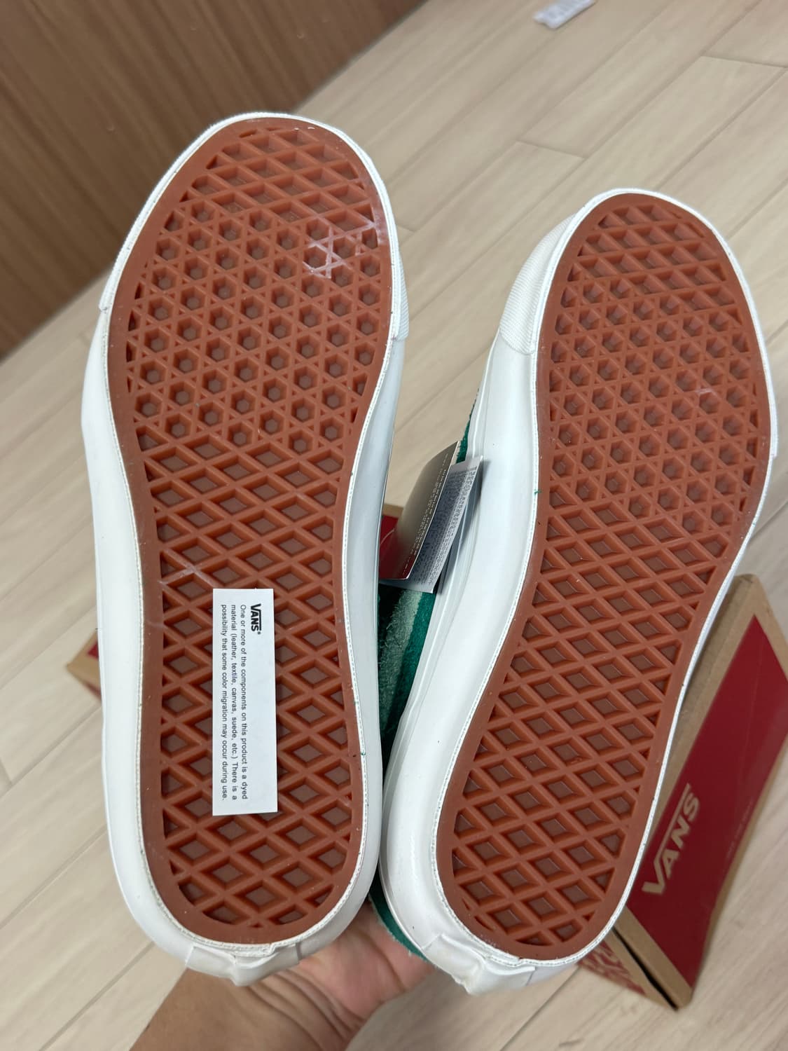 [새상품]반스 하프캡 lx 그린 260 상품이미지4