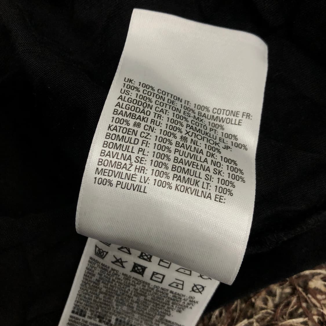 디젤 23SS 웨이브 로고 그래픽 티셔츠 상품이미지6