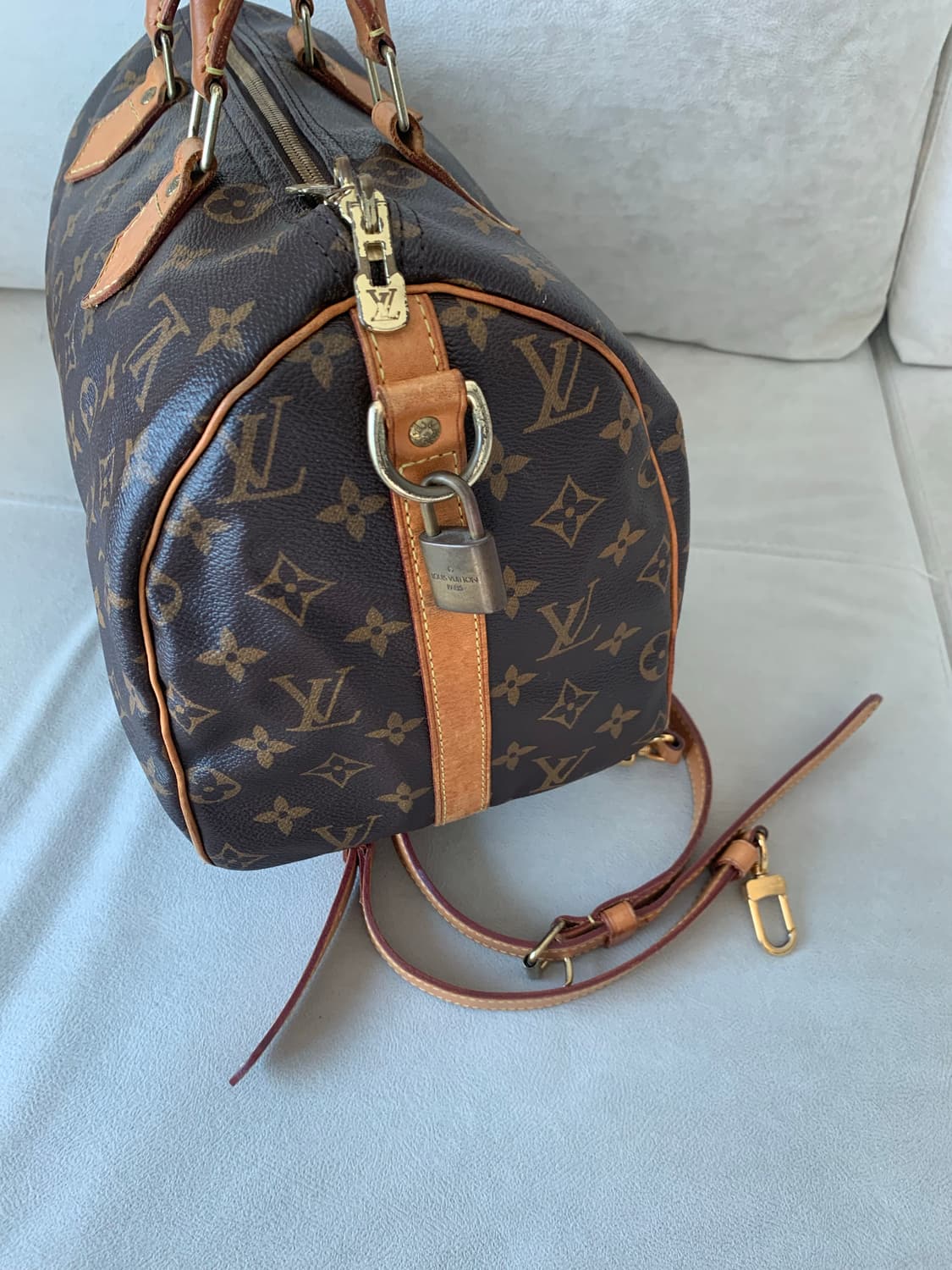 루이비통 반둘리에30 가방 정품 스피디 상품이미지5