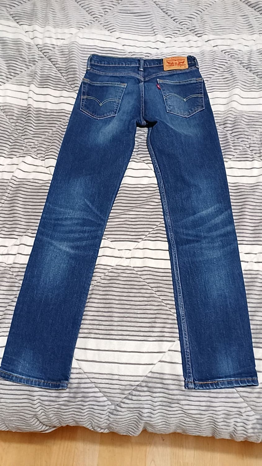 리바이스 511 슬림청바지 실측27인치 기장102 상품이미지4