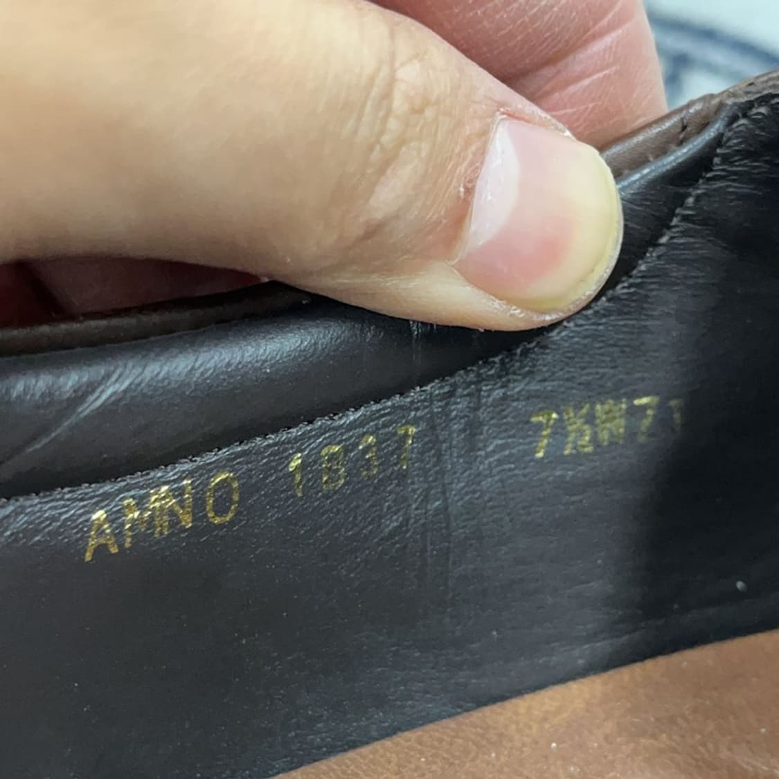바이네르 컴포트화 남자구두 로퍼 7.5 X00864 상품이미지5