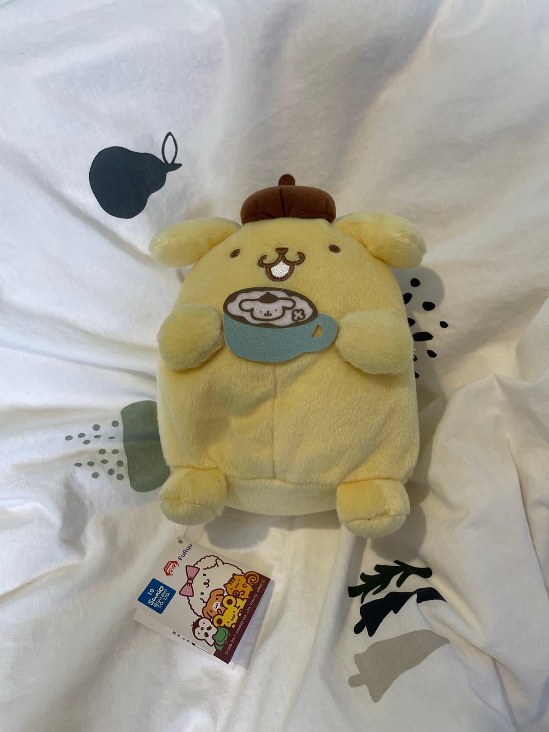 폼폼푸린 인형 티컵 고전 커피 산리오 산엑스 키티 키덜트 모리걸 키링 상품이미지1