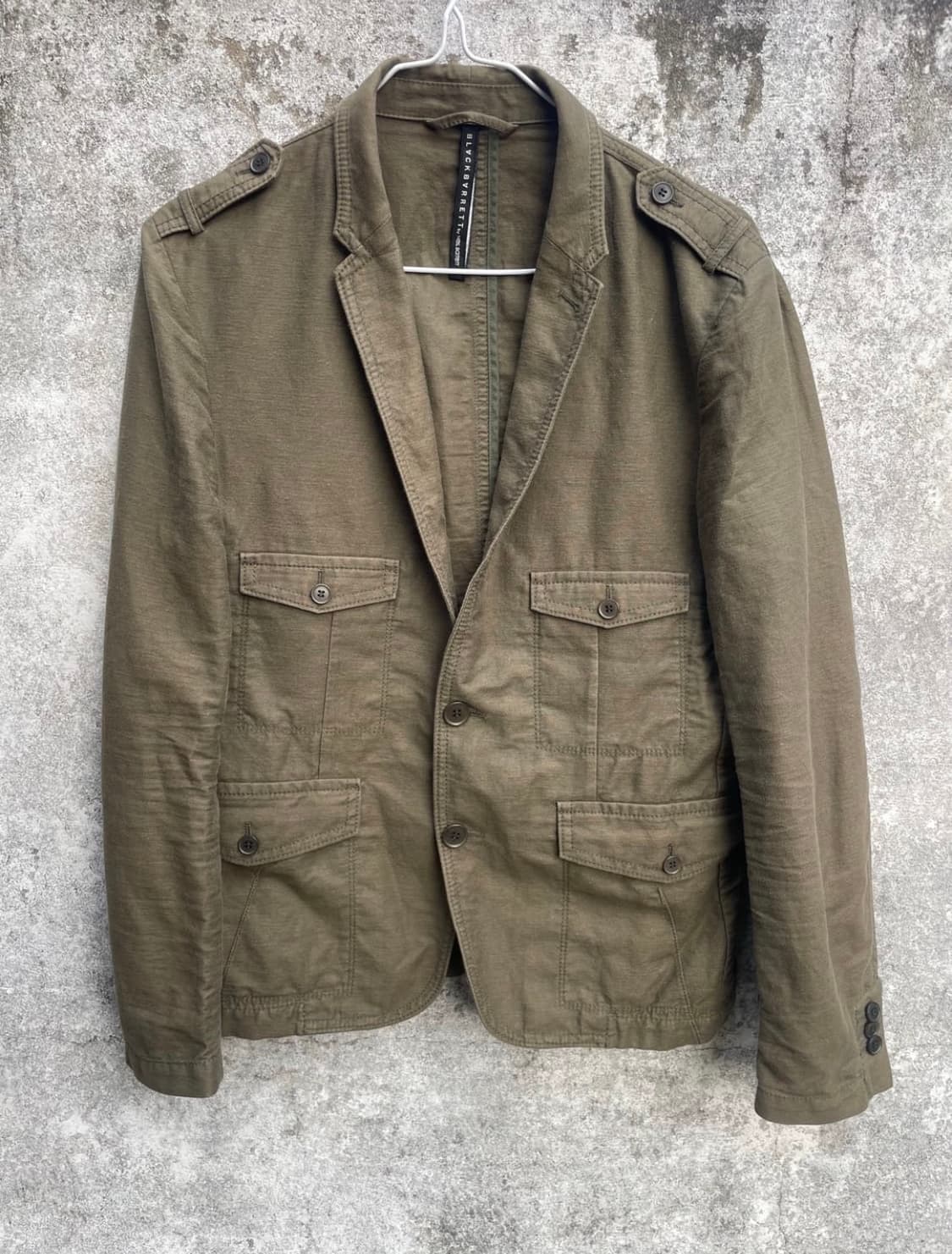 Neil barrett(black barrett) 밀리터리 자켓 상품이미지2