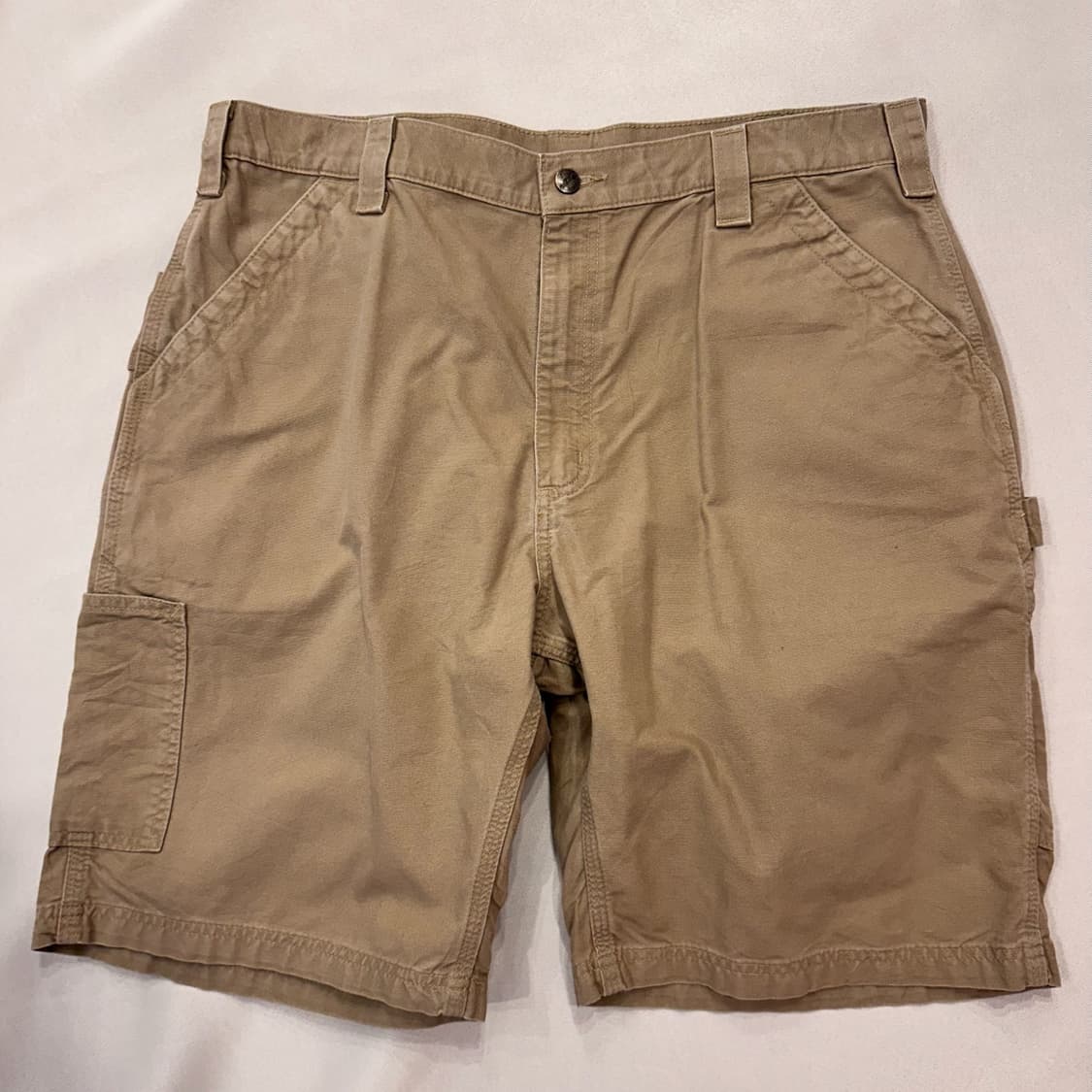 칼하트 캔버스 카펜터 워크팬츠 쇼츠 상품이미지1