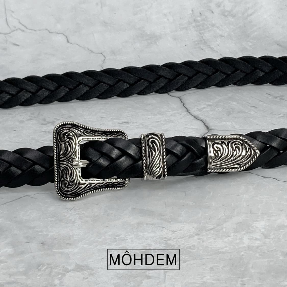 [Unisex] 위빙 로랑 이태리 소가죽 벨트 상품이미지6