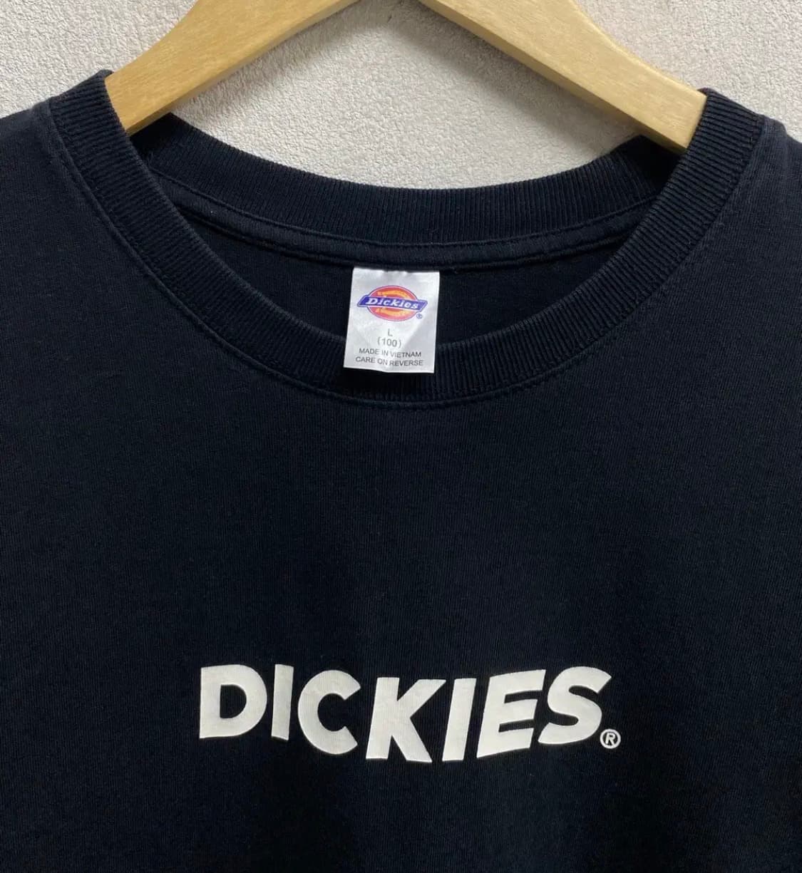 디키즈 워크웨어 블랙 반팔 티셔츠 L 상품이미지4