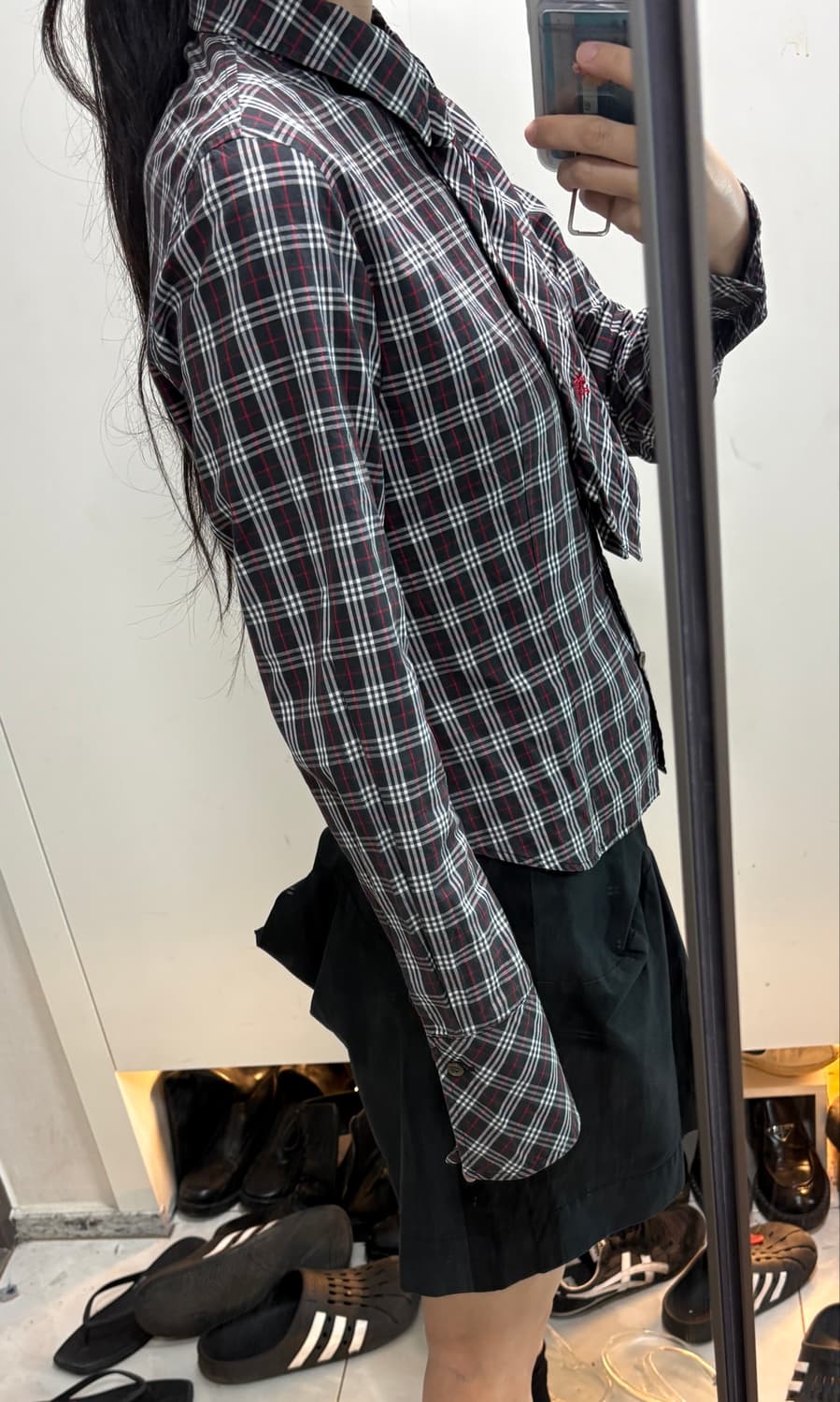 버버리 블루라벨 셔츠 넥타이 세트 상품이미지9