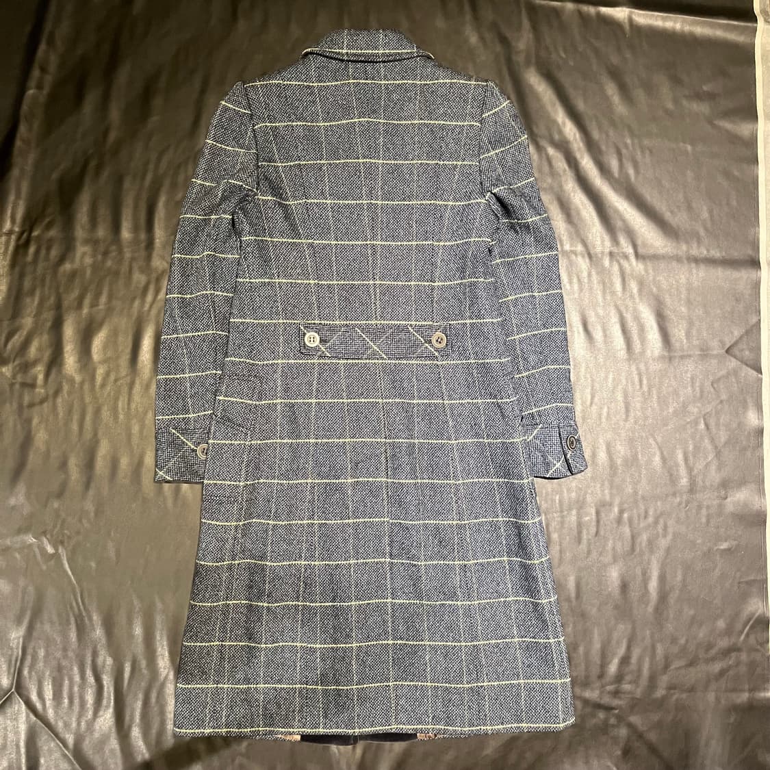 발렌티노 체크 코트 상품이미지2