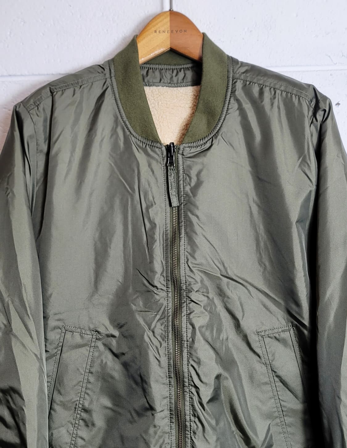 아메리칸이글(남여공용) 리버시블(양면) MA-1 항공점퍼(블루종) 판매 상품이미지6