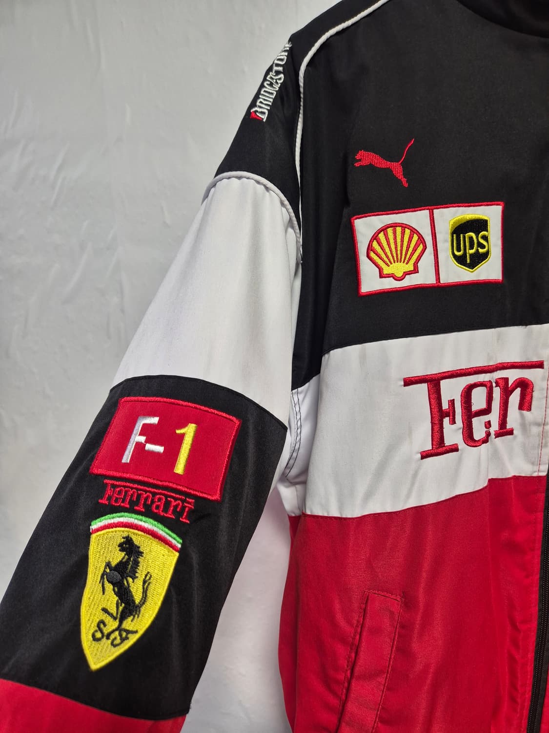 빈티지 페라리 F1 레이싱 자켓 XL사이즈(상태A급) 상품이미지2