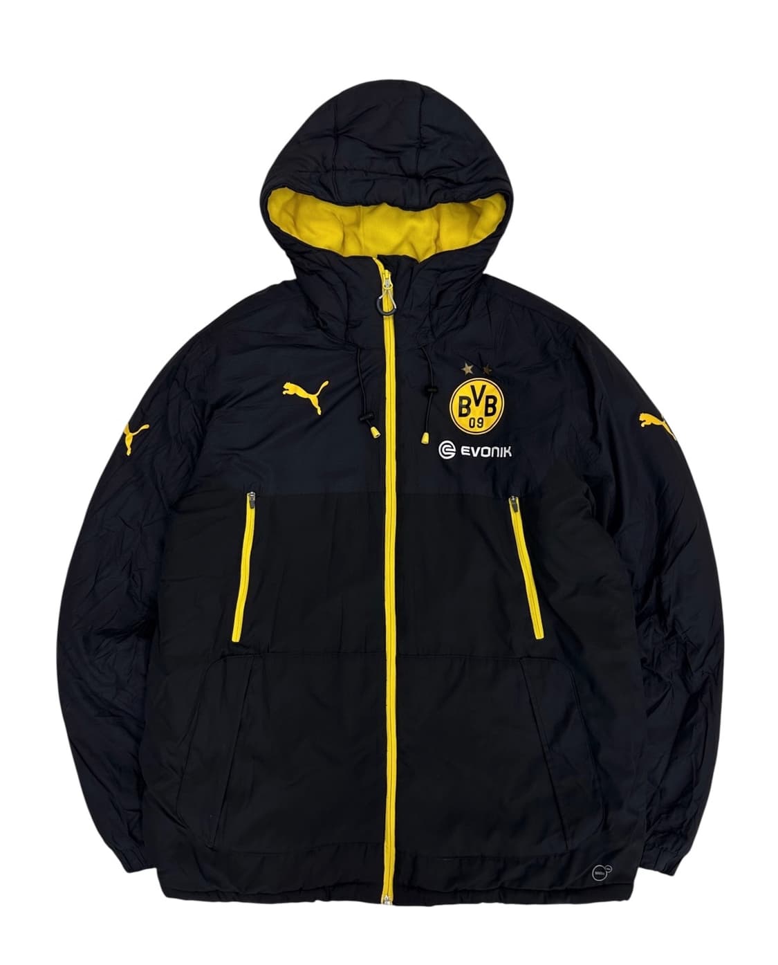 퓨마 도르트문트 플리스 패딩 블랙 (L)  상품이미지1