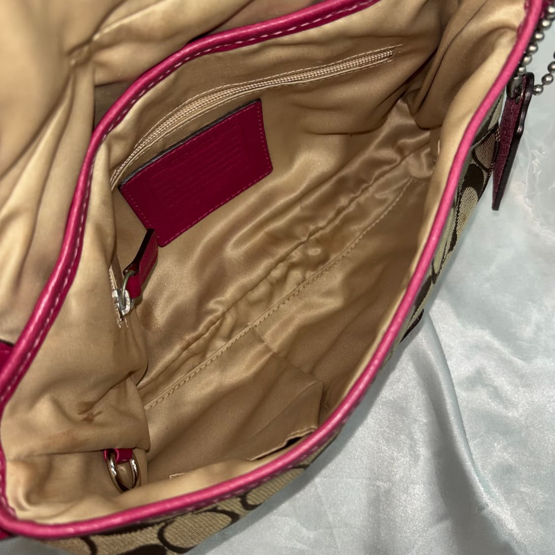 빈티지 코치 숄더백 핑크 가방 y2k 상품이미지8