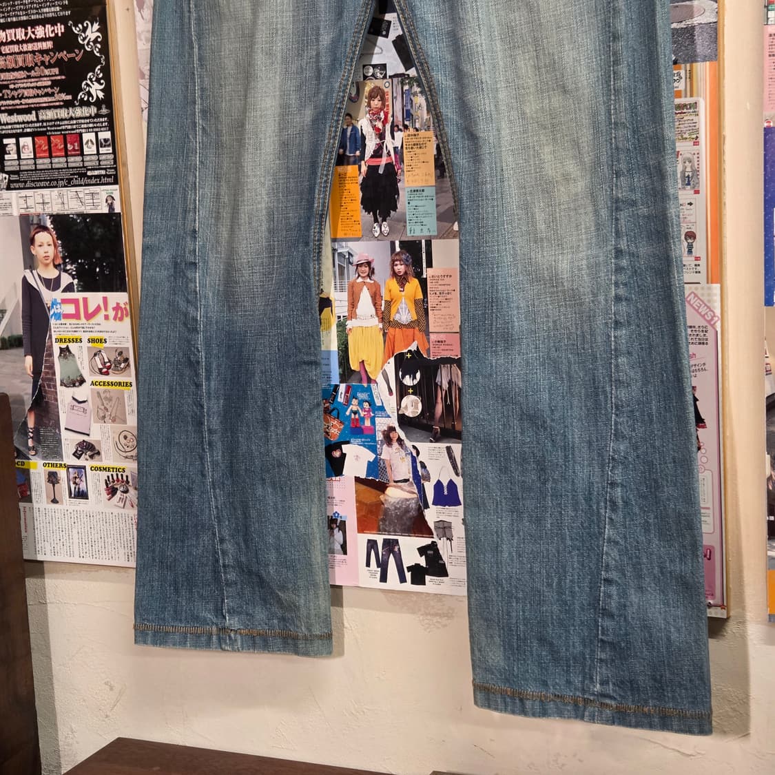 리바이스 블랭크탭 연청 스트레이트 팬츠 상품이미지8