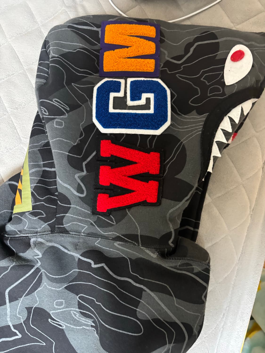 베이프 카모 후드 L 상품이미지2