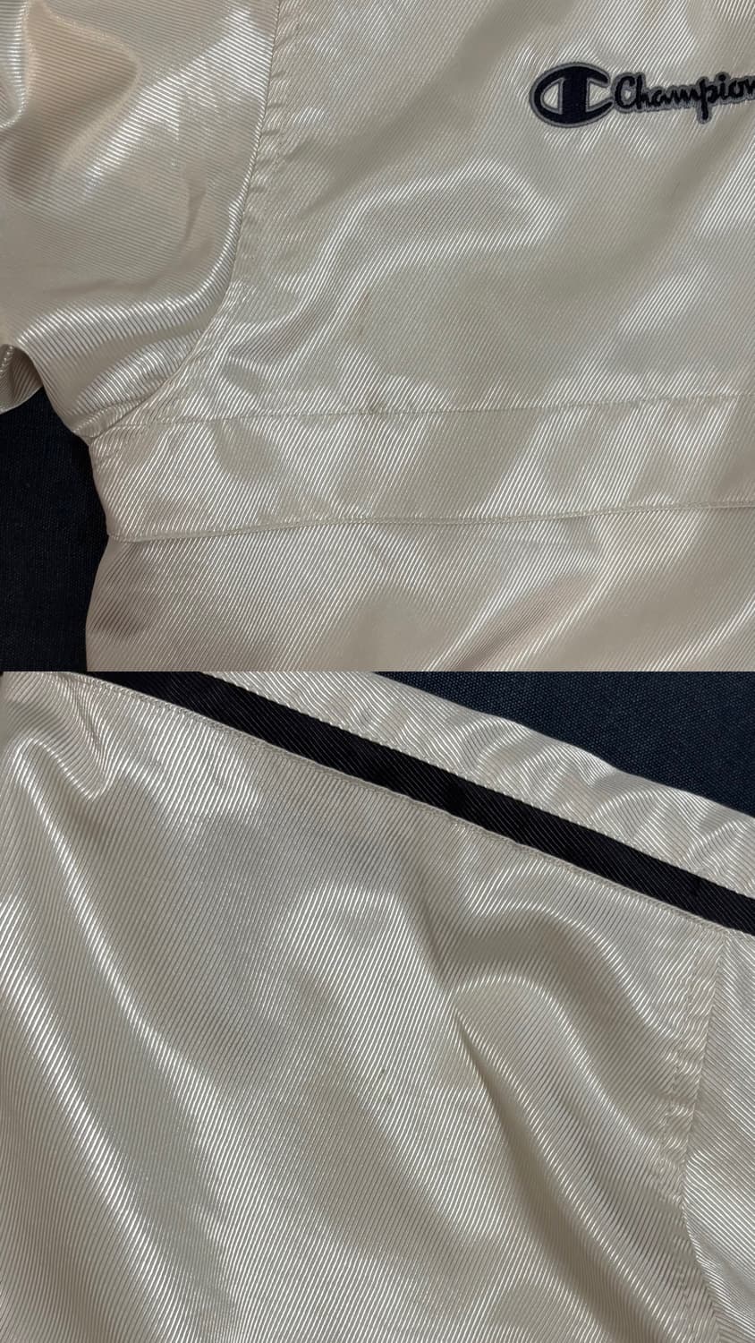 챔피온 실크 자수 바람막이 상품이미지9