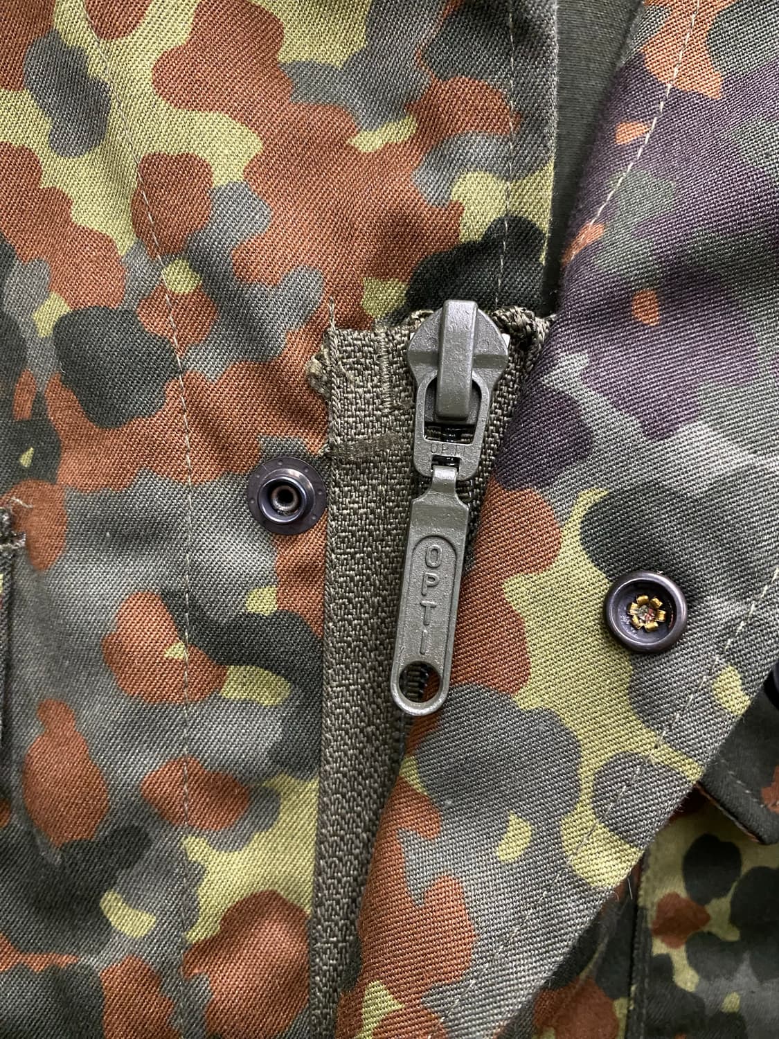 [XL] 90s German 독일군 카모플라쥬 밀리터리 자켓 상품이미지5