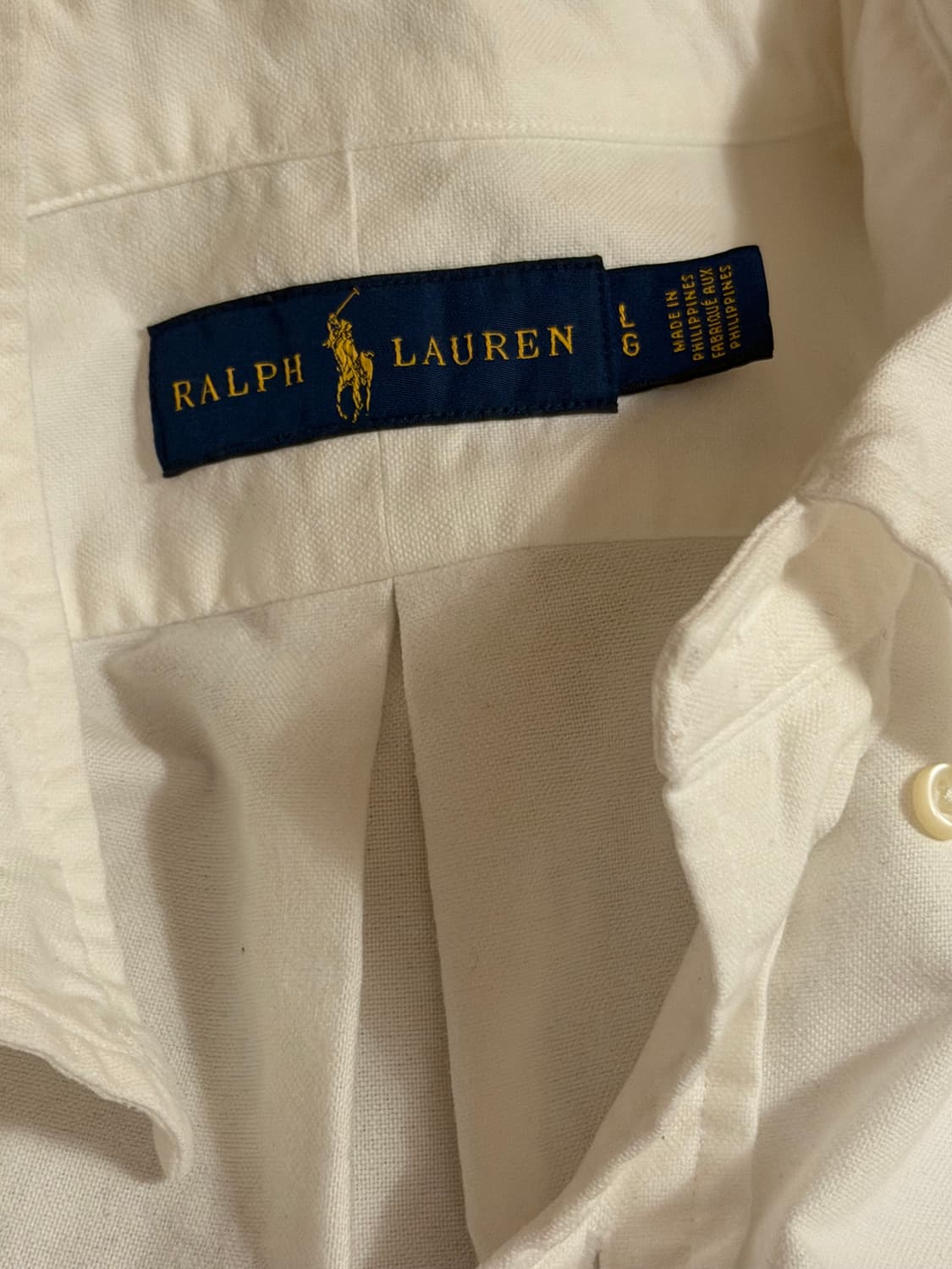 폴로 랄프로렌 화이트 셔츠 상품이미지6