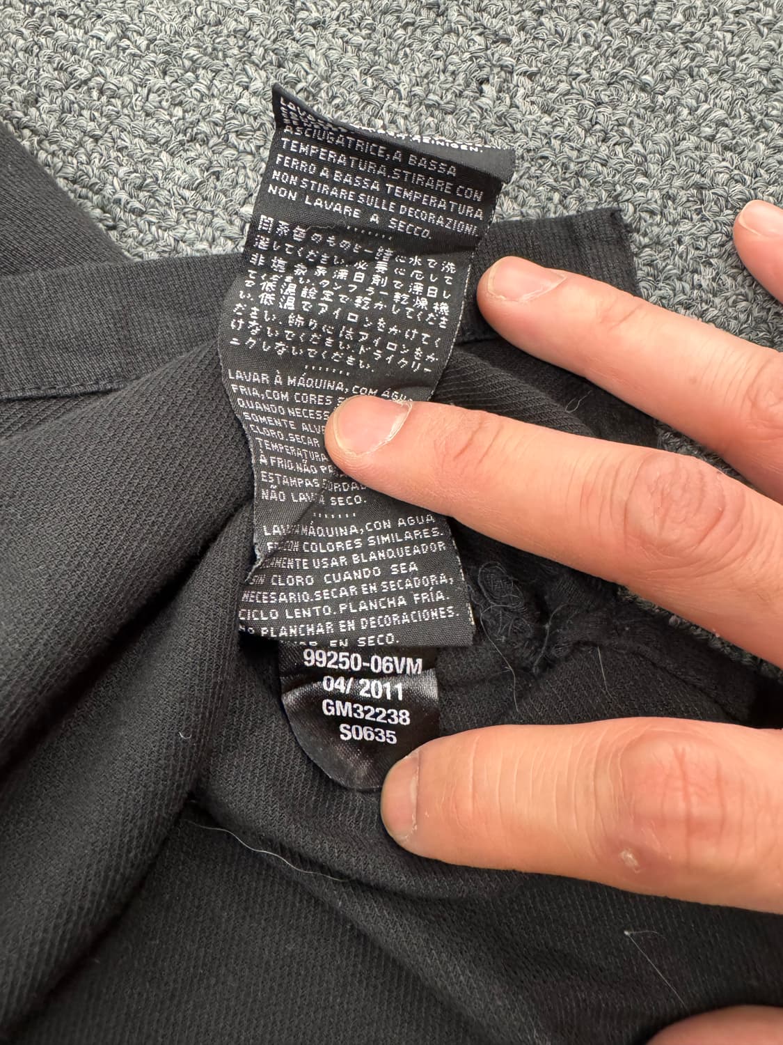 XL)할리데이비슨 빈티지 코듀로이 자수 로고 반팔 셔츠 상품이미지5