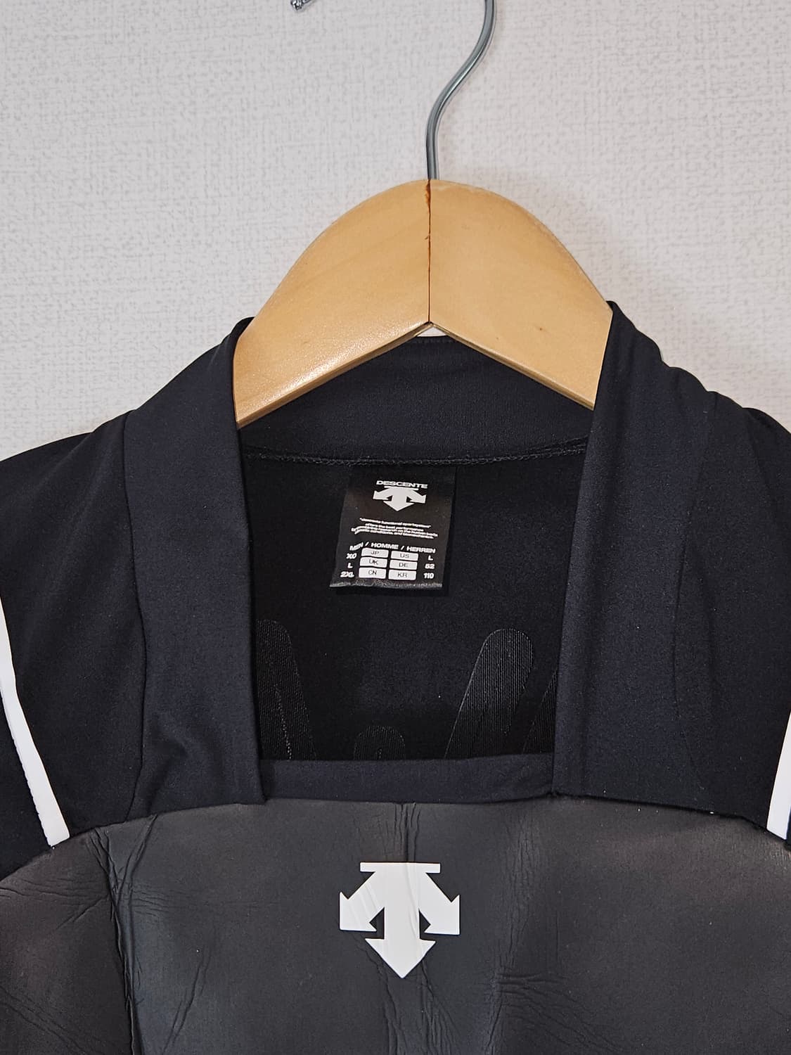 데상트 옴므 래쉬가드 스윔슬리브 긴팔티셔츠 XXL 110 상품이미지2