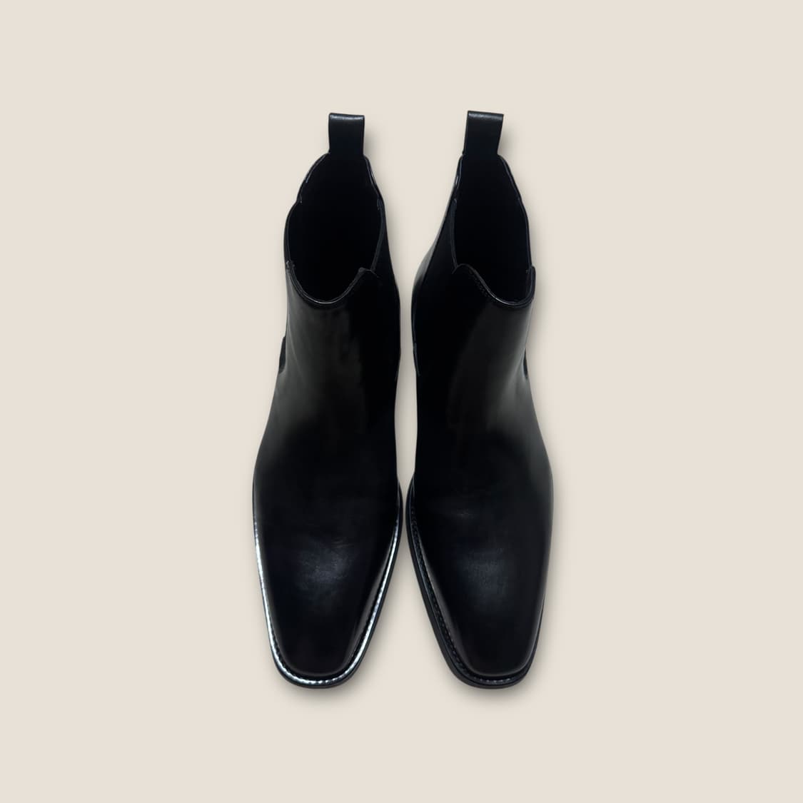 소가죽 핸드메이드 블랙 첼시부츠 (43 / 270) 상품이미지2