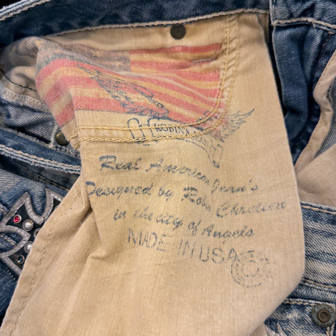 로빈스진 슬림핏 바이커  상품이미지6