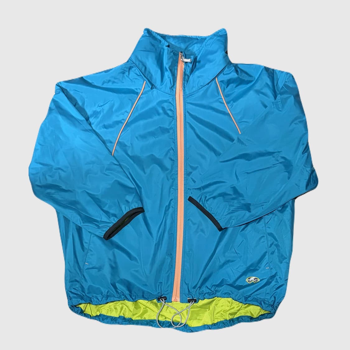 헤드 배색 포인트 바람막이 자켓 ✶ 빈티지바람막이 구제져지 상품이미지1