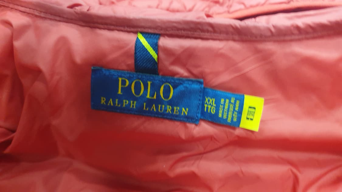 폴로 랄프로렌 남성 레드 경량 패딩 XXL 상품이미지6