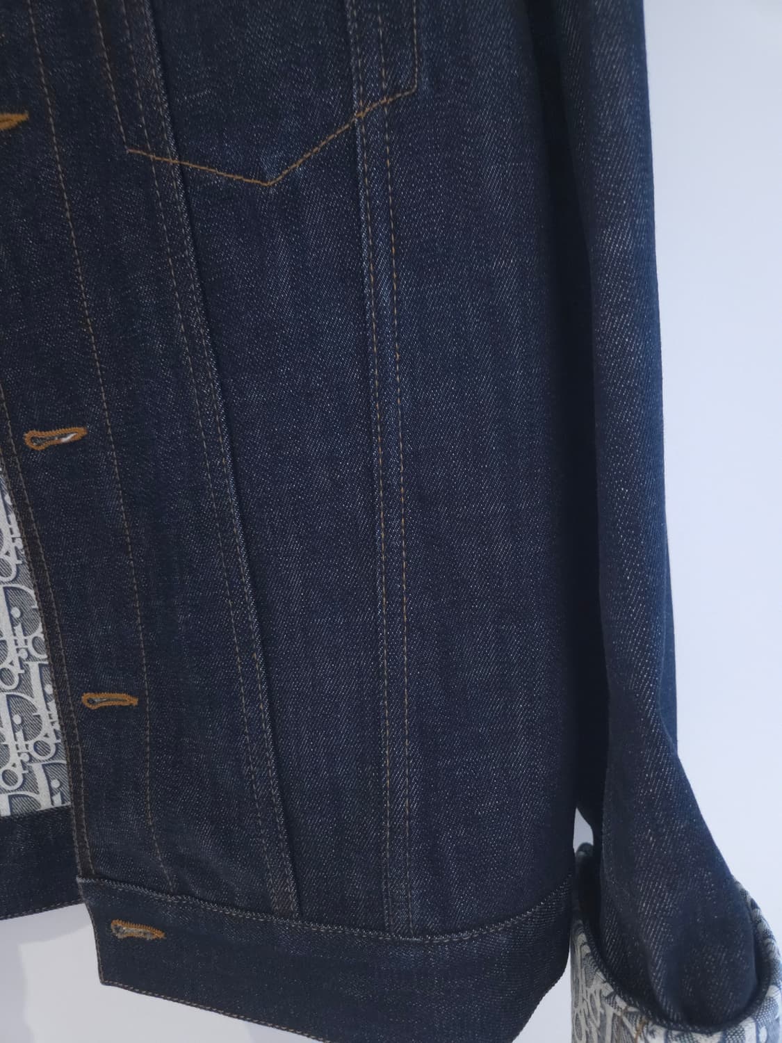 [새상품급] 디올 오블리크 데님 청자켓 48Size 상품이미지6