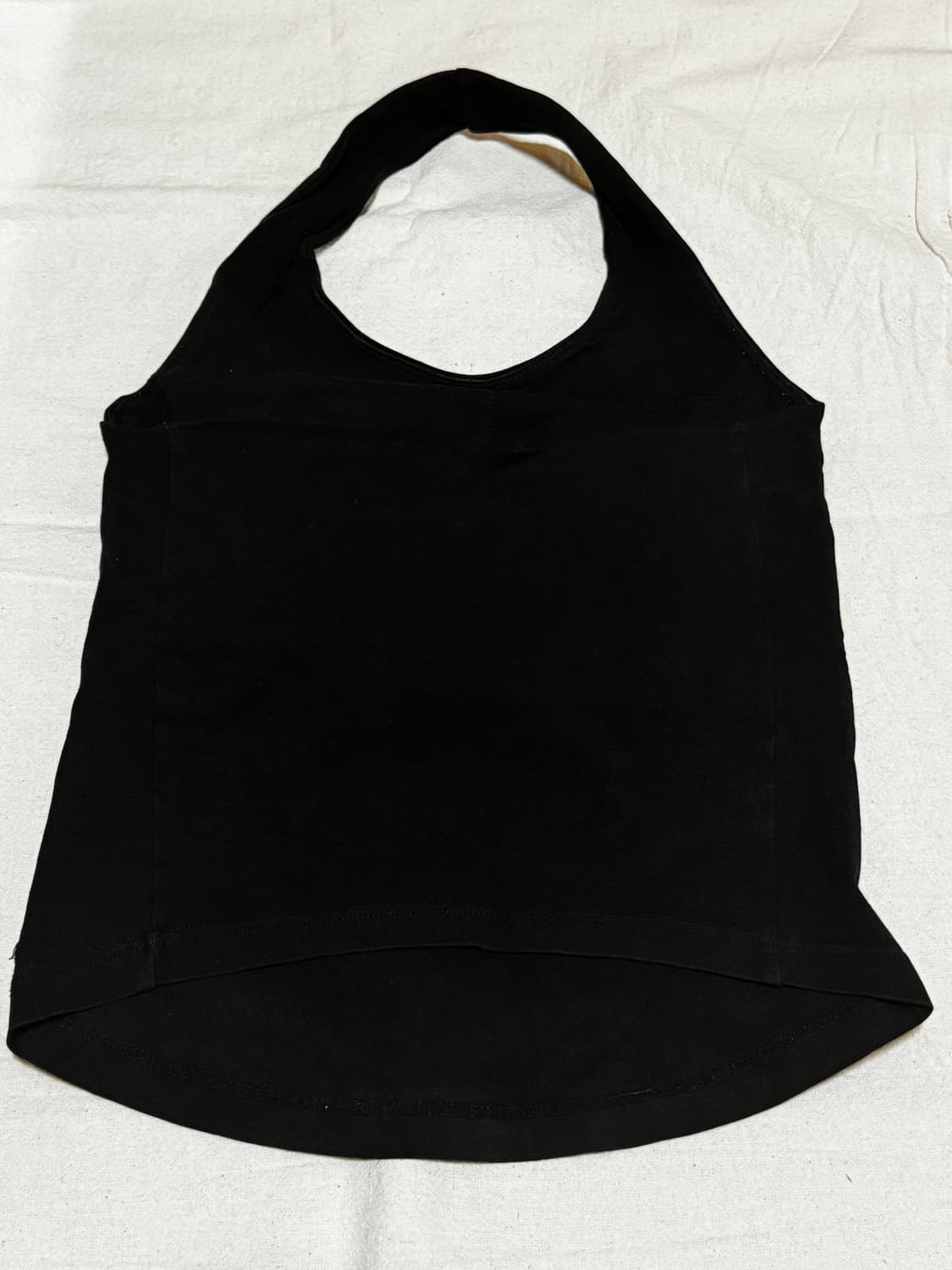 무브웜 홀터넥 탑 블랙/크림 각 3만원, 같이55000원 상품이미지7