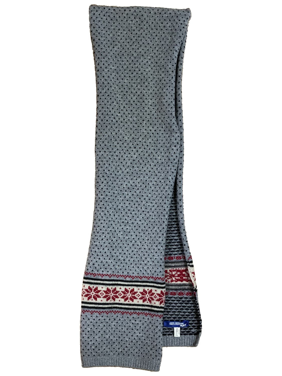 준야와타나베 fair isle knit muffler 상품이미지1
