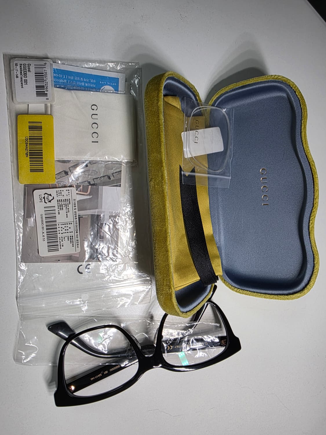 구찌 GG 마몬트 뿔테 안경 상품이미지3