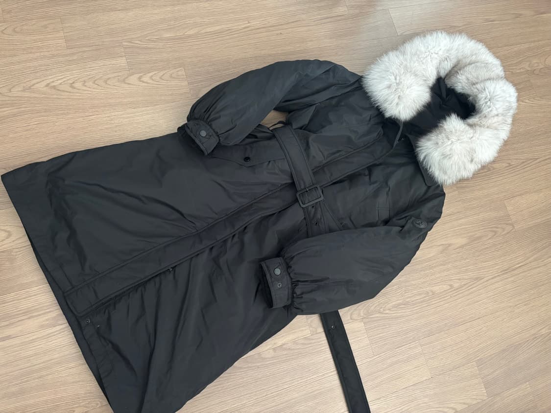 새상품급 에고이스트 사가퍼 야상 벨트패딩 66 상품이미지3