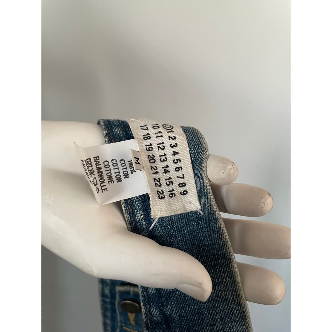 artisanal denim belt 상품이미지2