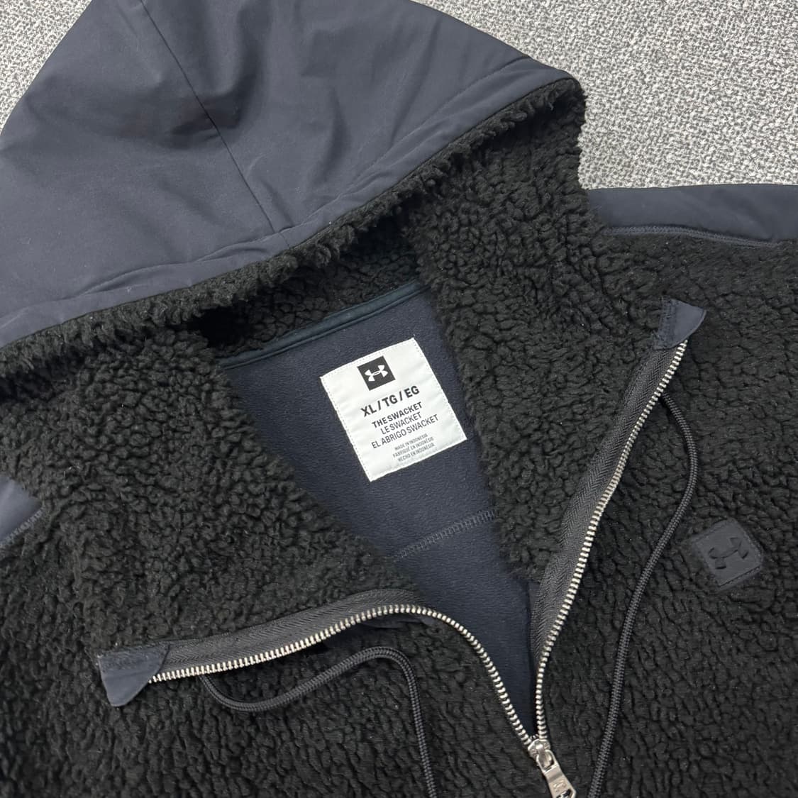 언더아머 추동 쉐르파 비숑부클 집업자켓 상품이미지5