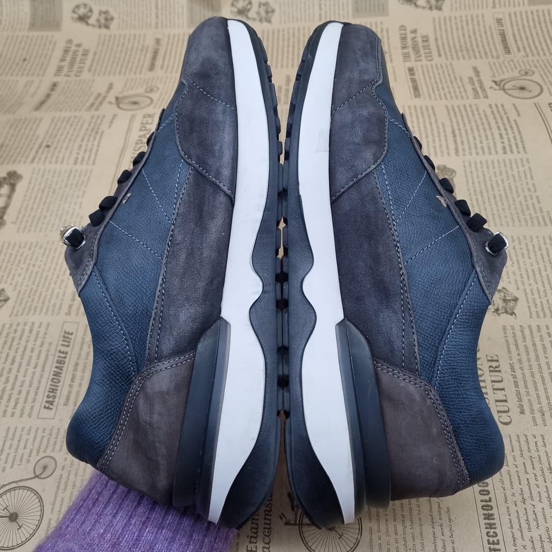 닥스 캐주얼 밴드끈 스니커즈 실사이즈 255 상품이미지5