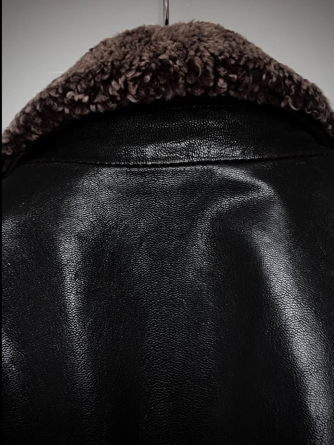 디젤 램스킨 레더 봄버 [특가 할인] 상품이미지8