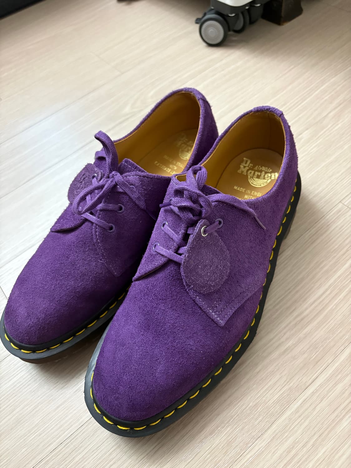 닥터마틴 1461 스웨이드 퍼플 (uk7) 상품이미지1